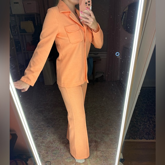 Vintage Orange Women's Pants & Jumpsuit Set - Picture 2 of 9